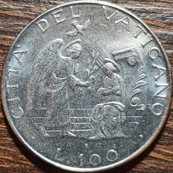 Vatican City 100 lire, 1987...
