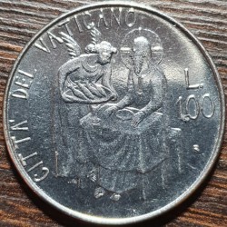 Vatikanas 100 lirų, 1981 KM158