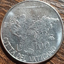 Vatican City 100 lire, 1985...