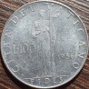 Vatican City 100 lire, 1955-1958 KM55