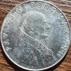 Vatikanas 50 lirų, 1963-1965 KM81