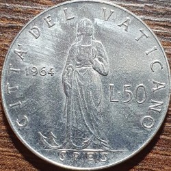 Vatican City 50 lire,...