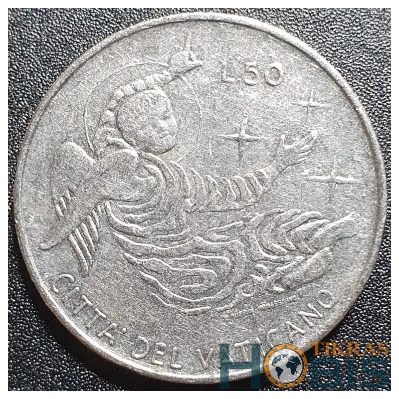 Vatican City 50 lire, 1969 KM113