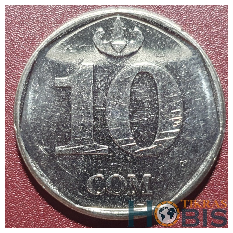 Kirgizija 10 somų, 2009 KM43