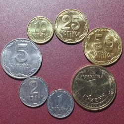 Ukraine 2012-2016 7-piece set