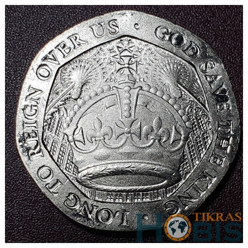 Gibraltar 20 pence, 2023 UC20