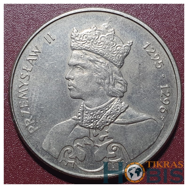 Lenkija 100 zlotų, 1985 Karalius Pšemislas II Y155