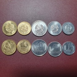 Transnistrian kopeks, 5 pcs...