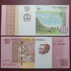 Angola 10 kwanzas, 2012...