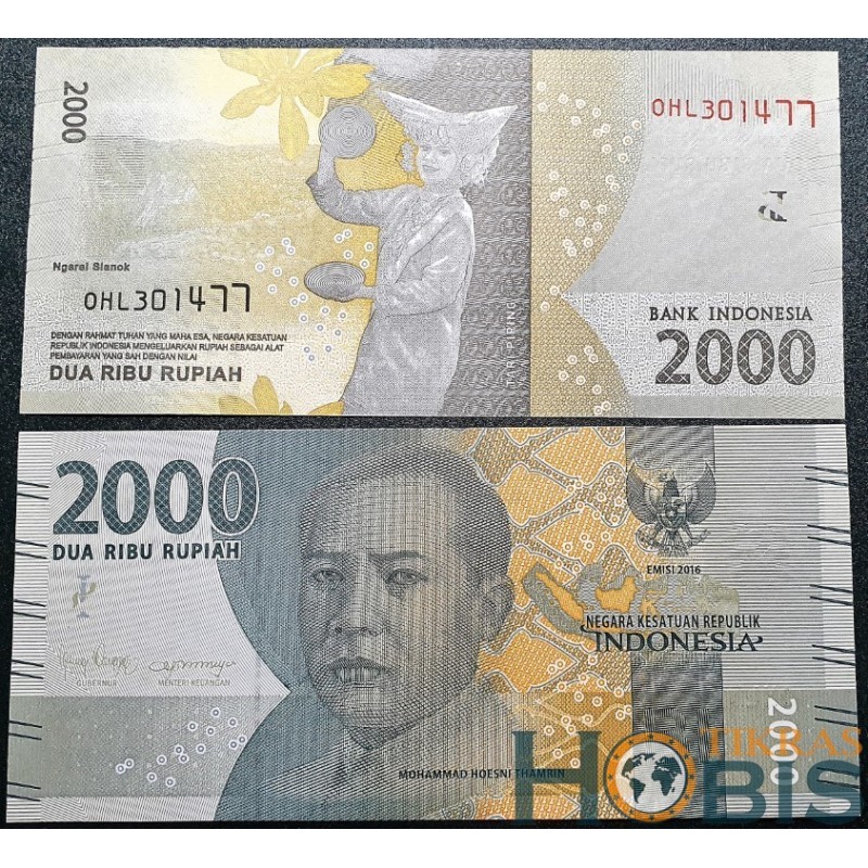 Indonezija 2000 rupijų, 2018 P-155c