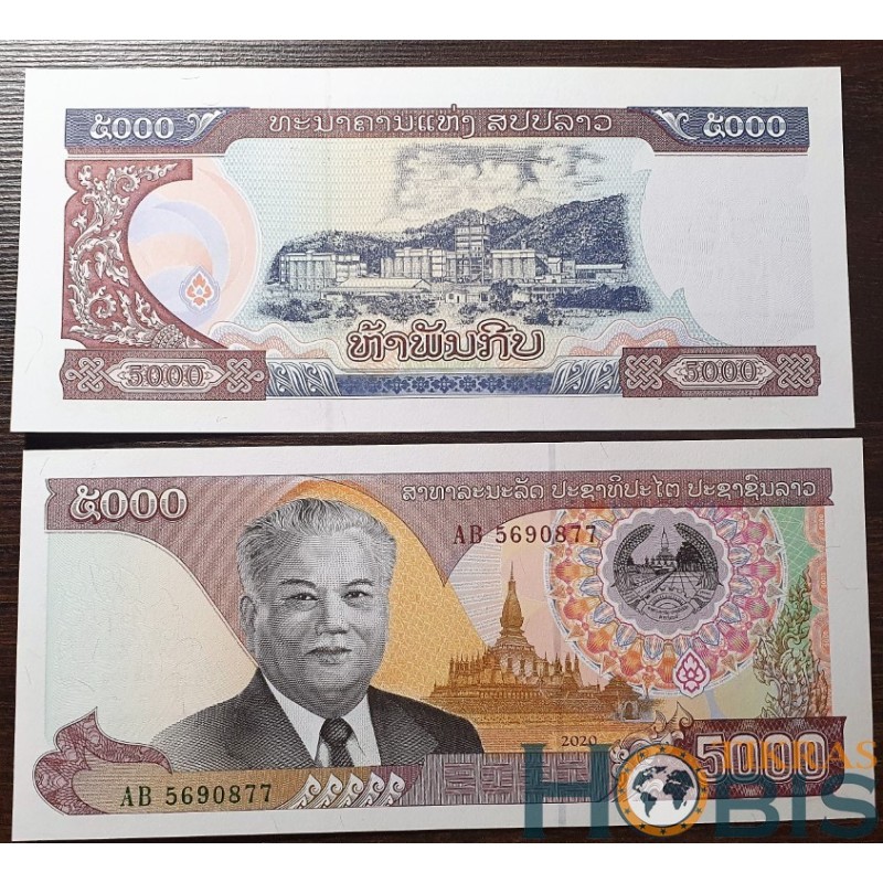 Laos 5 000 Kip, 2020 P-41A