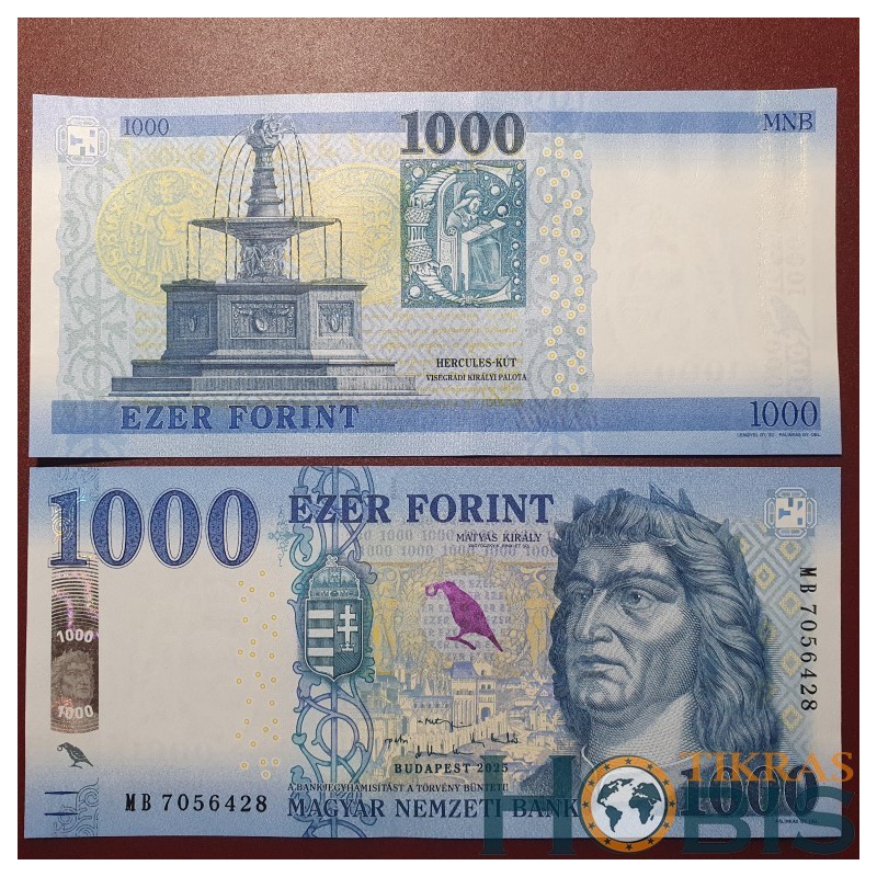 Vengrija 1000 forintų, 2025 P-203f