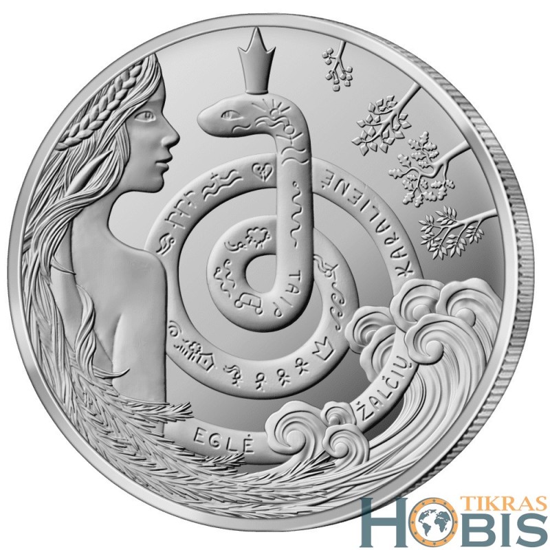 Lithuania 1.50 euro, 2021 Eglė - Queen of Serpents