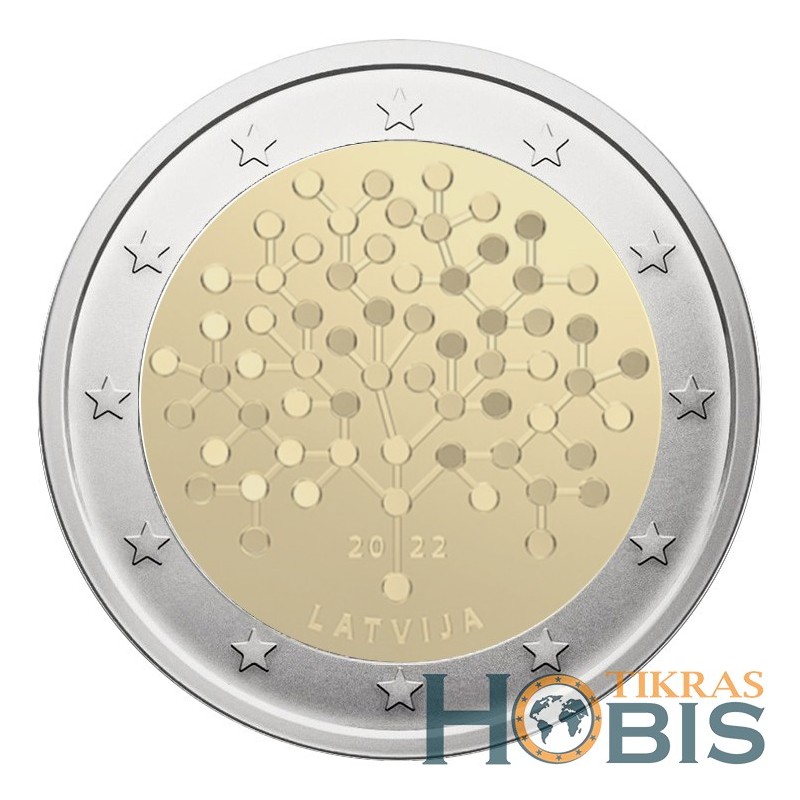 Latvia 2 euro, 2022 Financial Literacy UC105