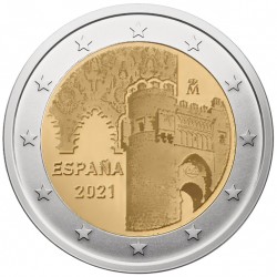 Ispanija 2 eurai, 2020 Toledo miestas UC105