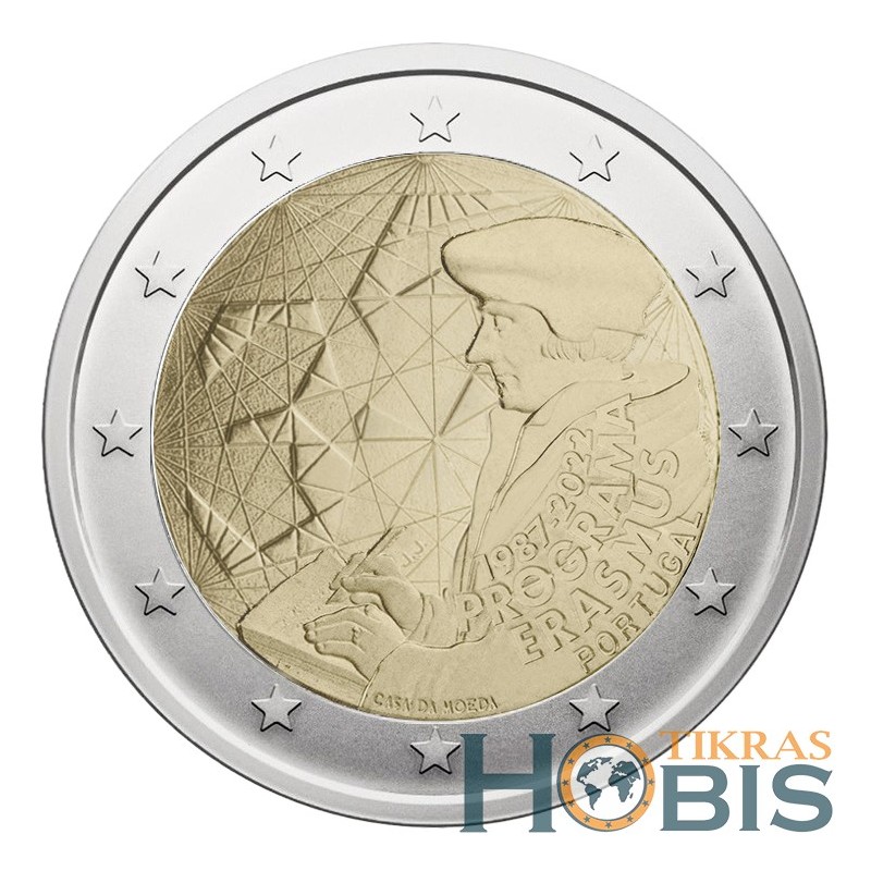 Portugal 2 euro, 2022 35th Erasmus UC115