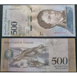 Venezuela 500 bolívars,...