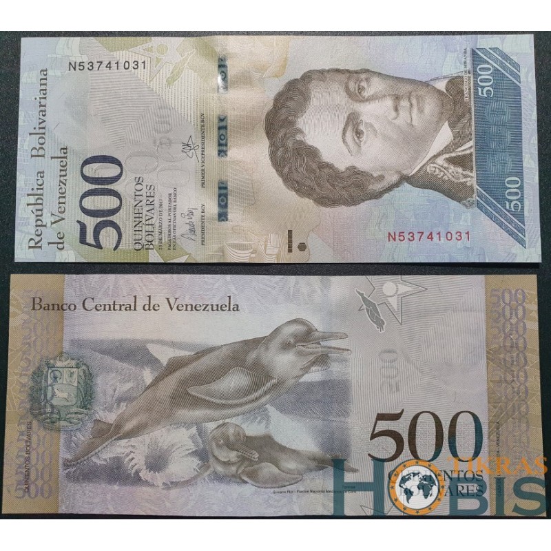 Venesuela 500 bolivarų, 2017 P-94b