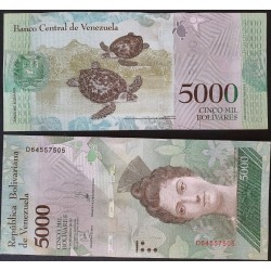 Venesuela 5000 bolivarų,...