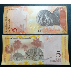 Venezuela 5 bolívars, 2013 P-89f