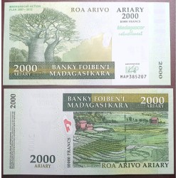 Madagaskaras 2000 Ariary,...