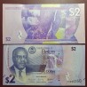 Belizas 2 Dollars, 2025 P-73a