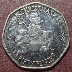 Gibraltar 50 pence, 2023...