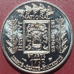 France 1 franc, 1995 200th Institute of France KM1133
