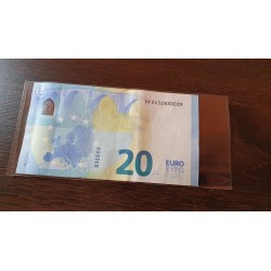 Įmautės (vokelis) banknotui 80x170 mm - 100 vnt.