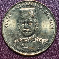 Brunei 1 sen, 2011 KM34b