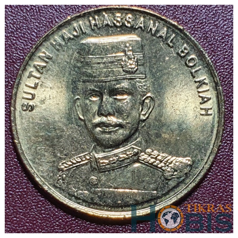 Brunei 1 sen, 2011 KM34b