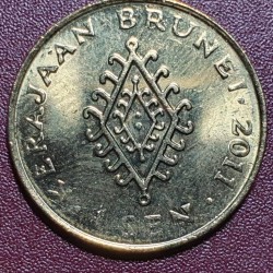 Brunei 1 sen, 2011 KM34b