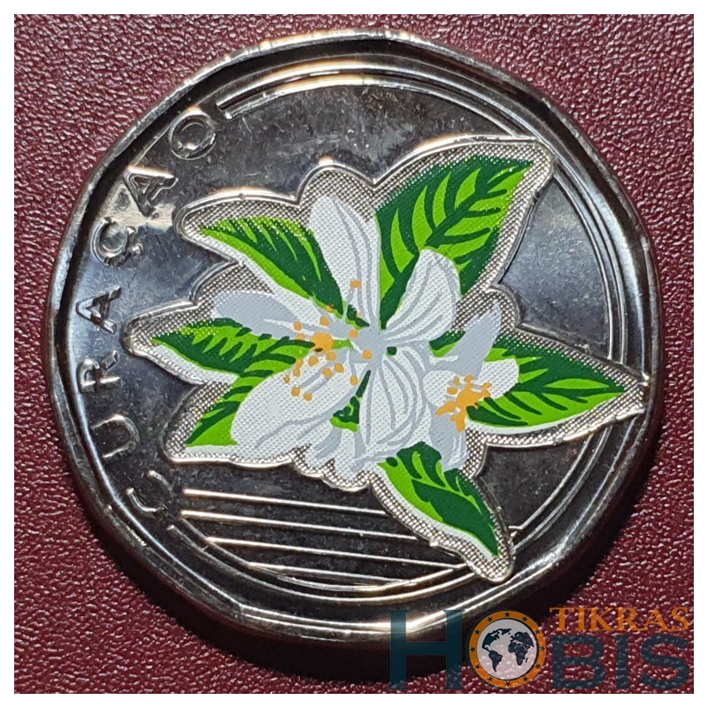 Curacao 50 cents, 2025 Adoption of the Caribbean Guilder, UC8