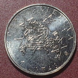 Lithuania 1 litas, 2013 Lithuanian Presidency of the EU Council KM182