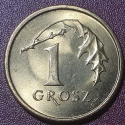 Poland 1 grosz, 2000 Y276