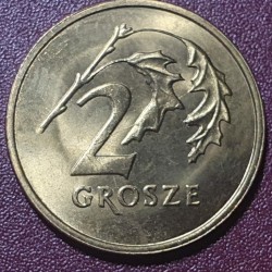 Poland 2 grosze, 2001 Y277