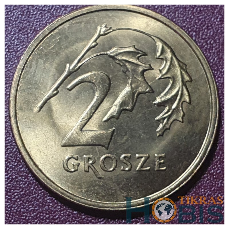 Poland 2 grosze, 2001 Y277
