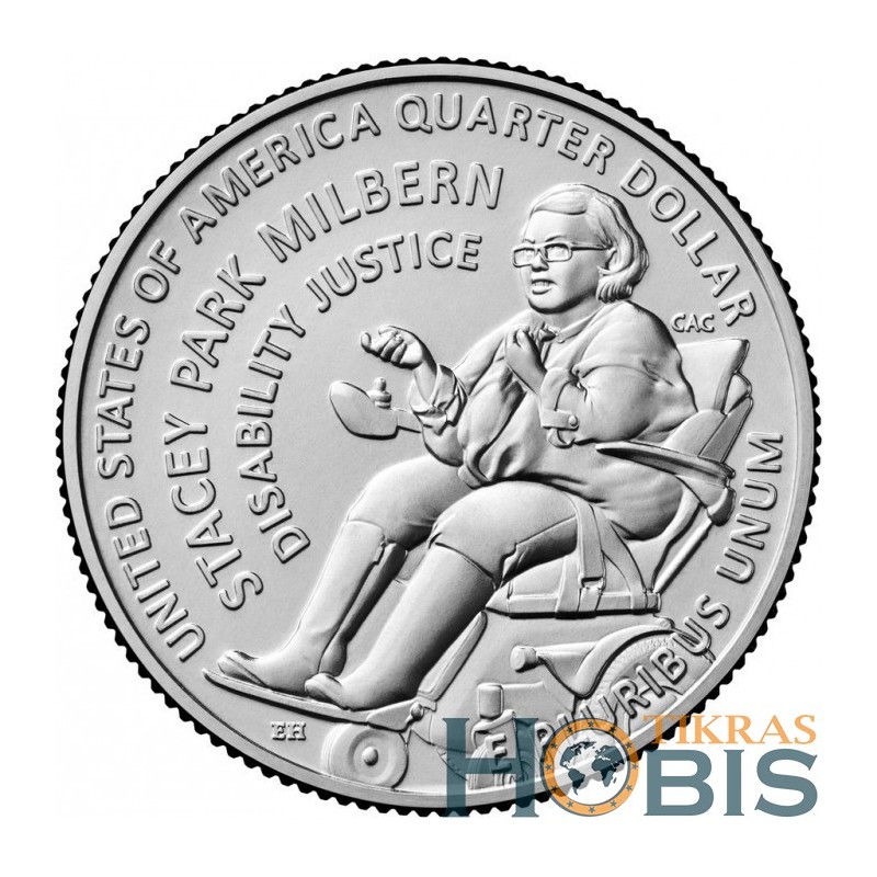 US 25 cents, 2025 Stacey Park Milbern UC437