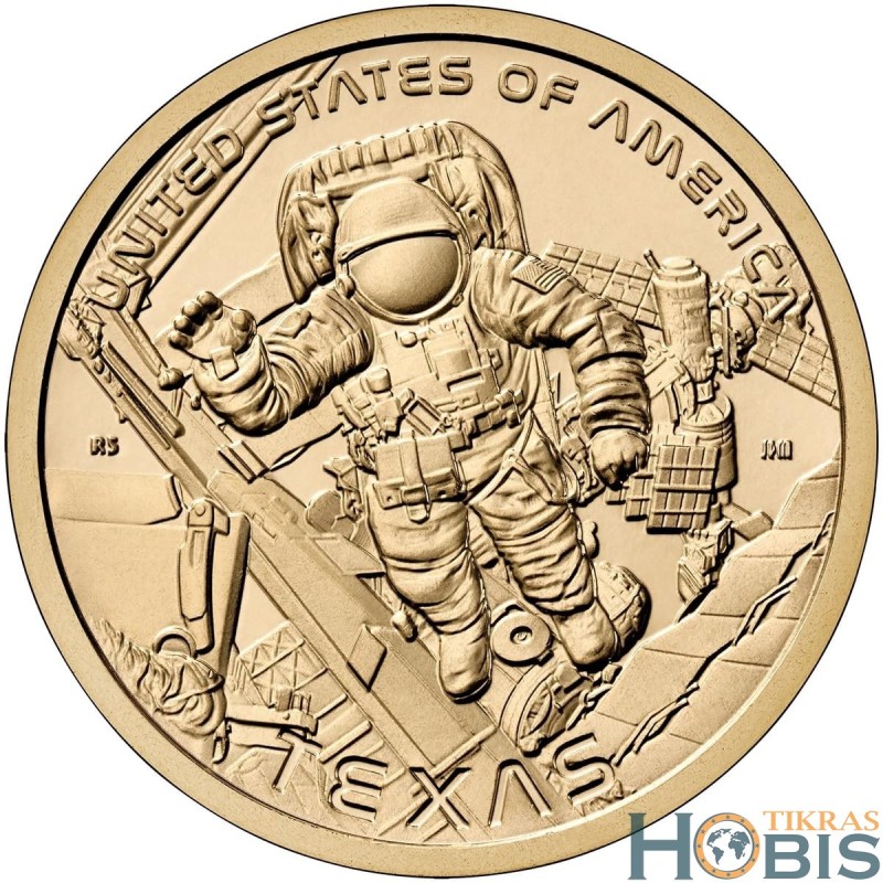 US 1 Dollar, 2025 Innovations, Texas. Houston UC439