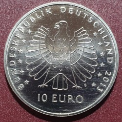 Vokietija 10 eurų, 2013 125-osios elektros smūgio KM319