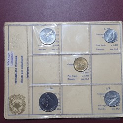Italy Lira, 1975, set of 5...