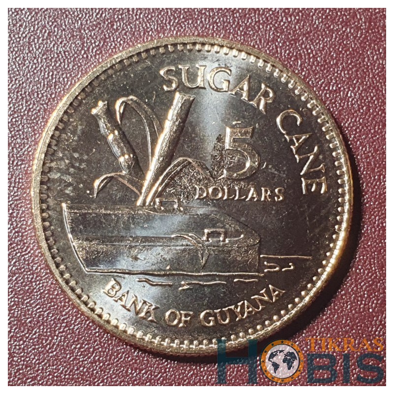 Gajana 5 doleriai, 2022 KM51