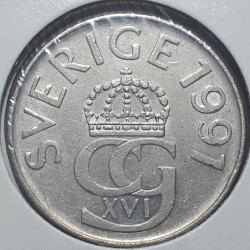 Švedija 5 kronos, 1991 KM853
