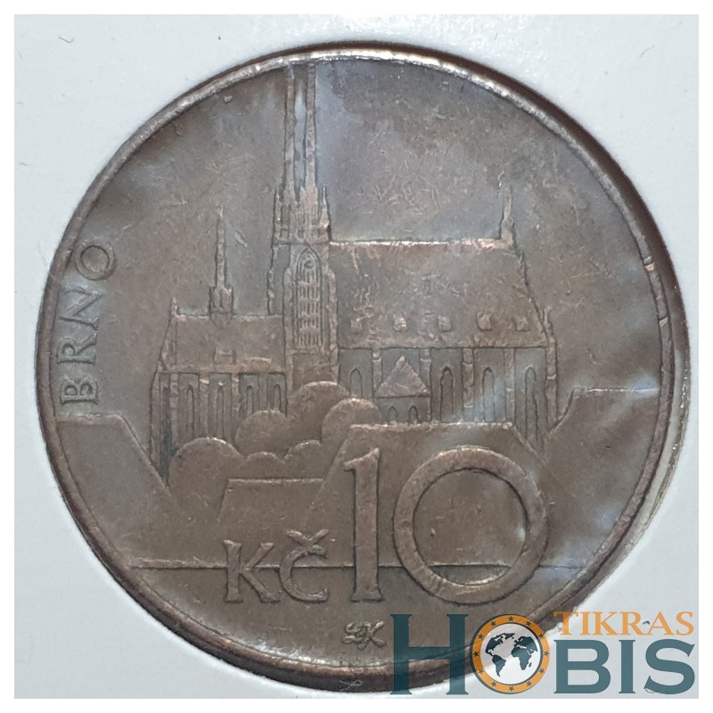 Czech Republic 10 korun, 1993 - 2026 KM404