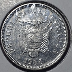 Ekvadoras 1 sukrė, 1986 KM85.2