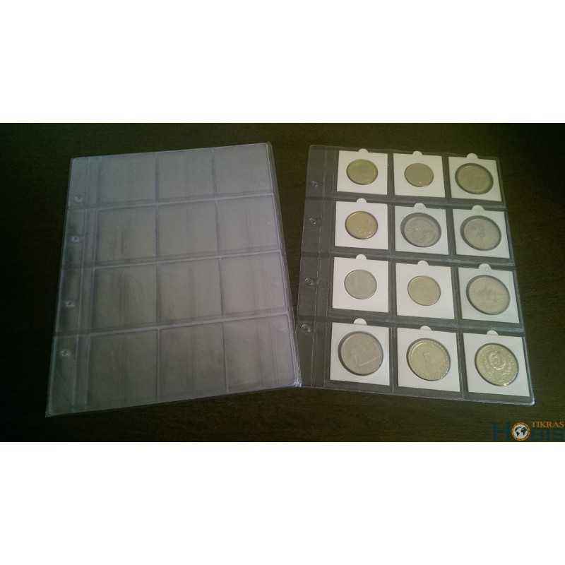 Sleeves for 12 holder, B5 (202x252) Polish