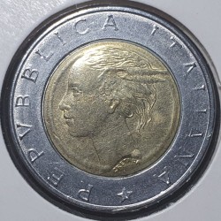 Italija 500 lirų, 1994 Lukos Pačiolio gimimo 500 KM167
