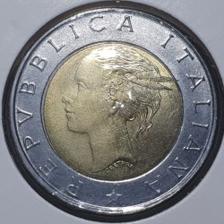 Italy 500 lire, 1998 20th Anniversary - IFAD KM193