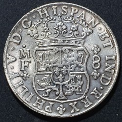 Mexico 8 reals, 1741 KM103...