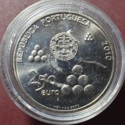 Portugal 2,5 euro, 2010 200th Torres Defence Line KM800